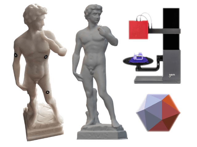 Precision 3D scanning with GOM scanner