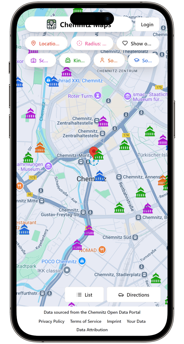 Chemnitz Maps